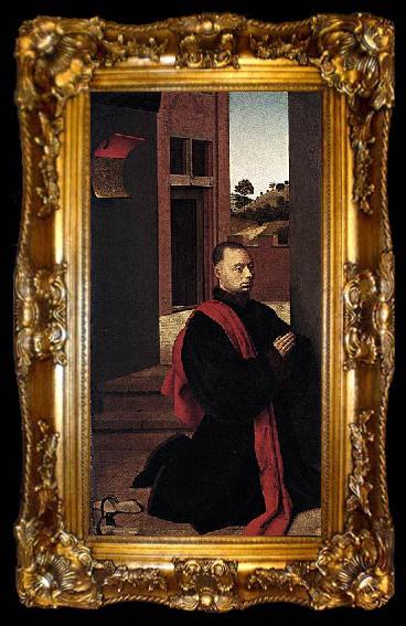 framed  Petrus Christus A Donator, ta009-2